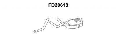 Toba esapament intermediara FORD MONDEO II combi B