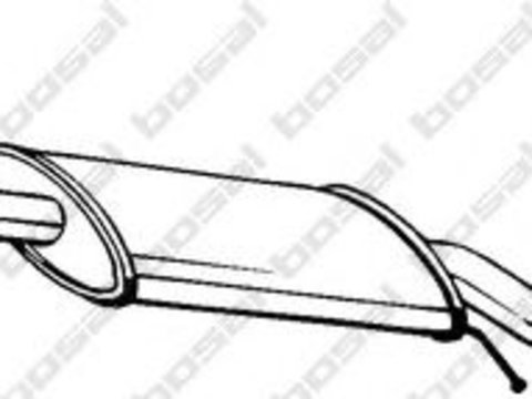 Toba esapament intermediara HYUNDAI GETZ (TB) (2002 - 2016) BOSAL 285-357