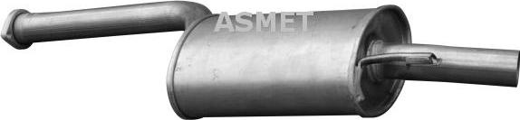 Toba esapament intermediara MERCEDES-BENZ limuzina W124 ASMET 01.023