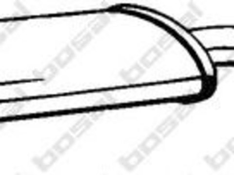 Toba esapament intermediara NISSAN JUKE (F15) (2010 - 2020) BOSAL 284-625