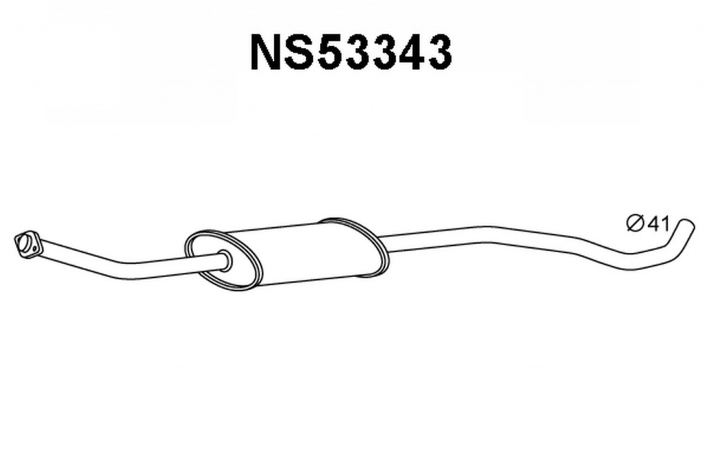 Toba esapament intermediara NISSAN MICRA C+C K12 V