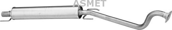 Toba esapament intermediara OPEL ASTRA G coupe F07