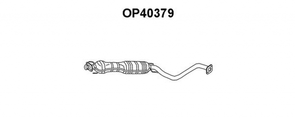 Toba esapament intermediara OPEL VECTRA C VENEPORTE OP40379