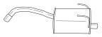 Toba esapament intermediara QWP WEX9139 pentru VW CADDY III Autoutilitara (2KA, 2KH, 2CA, 2, CADDY III microbus (2KB, 2KJ, 2CB, 2CJ) 2004-2016