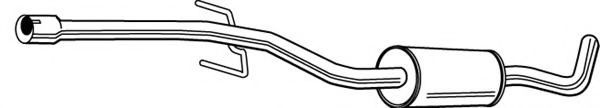 Toba esapament intermediara SEAT ALTEA XL (5P5, 5P