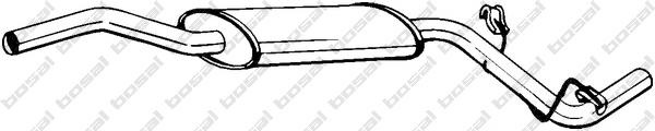 Toba esapament intermediara SKODA FELICIA (6U1), SKODA FELICIA combi (6U5), SKODA FELICIA Mk II (6U1) - BOSAL 281-371