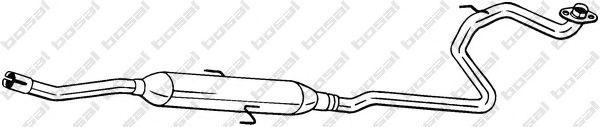 Toba esapament intermediara TOYOTA YARIS/VITZ (SCP