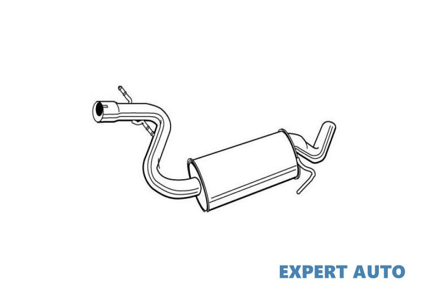 Toba esapament intermediara Volkswagen AUDI A3 (8P