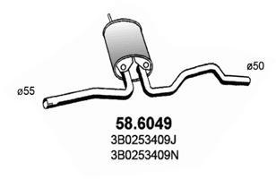 Toba esapament intermediara # Vw Passat 1996 1997 