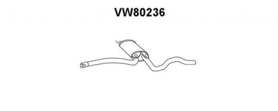 Toba esapament intermediara VW PASSAT Variant 3A5 