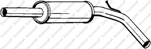 Toba esapament intermediara VW POLO (6N1), VW POLO (6N2) - BOSAL 233-323