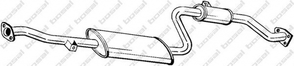 Toba esapament MITSUBISHI CARISMA DA BOSAL 282-741