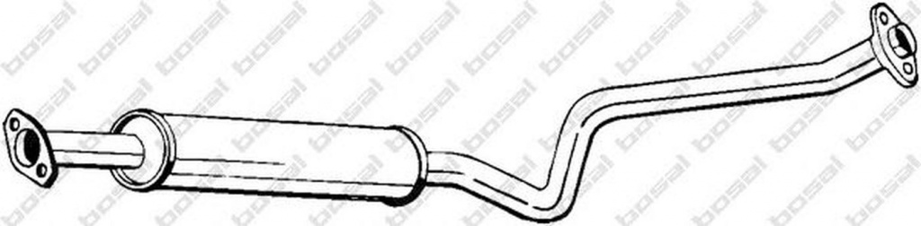 Toba esapament NISSAN PRIMERA P12 BOSAL 284-099