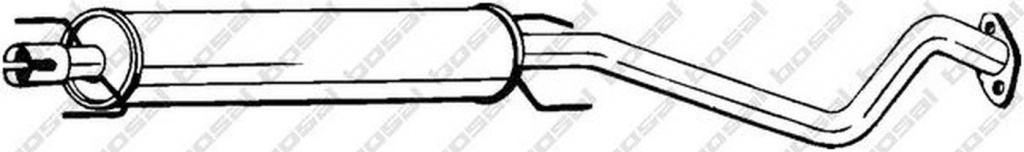 Toba esapament OPEL ASTRA G cupe F07 BOSAL 284-363