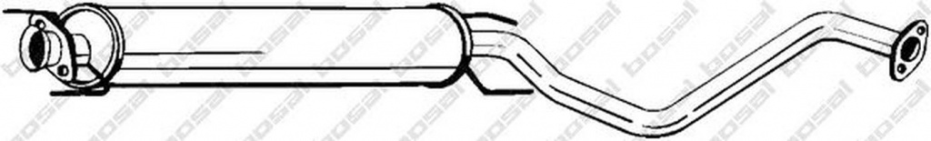 Toba esapament OPEL VECTRA B hatchback 38 BOSAL 286-151