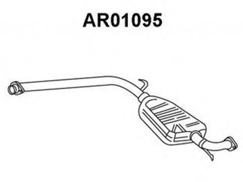 Toba esapament primara ALFA ROMEO 166 936 VENEPORTE AR01095