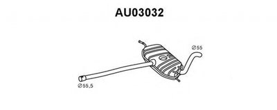 Toba esapament primara AUDI A4 Avant 8D5 B5 VENEPO