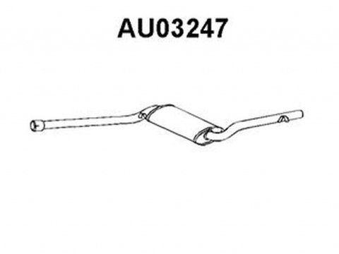 Toba esapament primara AUDI A4 Avant 8ED B7 VENEPORTE AU03247