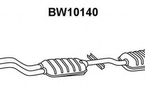 Toba esapament primara BMW 3 E46 VENEPORTE BW10140