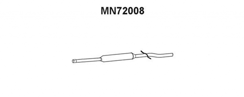 Toba esapament primara MINI MINI R50 R53 VENEPORTE MN72008