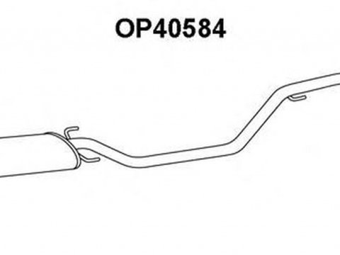 Toba esapament primara OPEL VECTRA C VENEPORTE OP40584