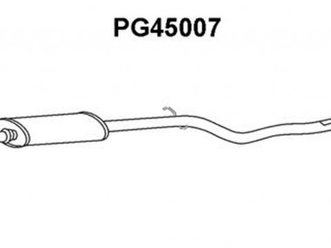 Toba esapament primara PEUGEOT 106 I 1A 1C VENEPORTE PG45007