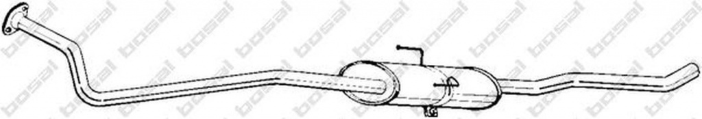 Toba esapament primara PEUGEOT EXPERT platou sasiu 223 BOSAL 292-223