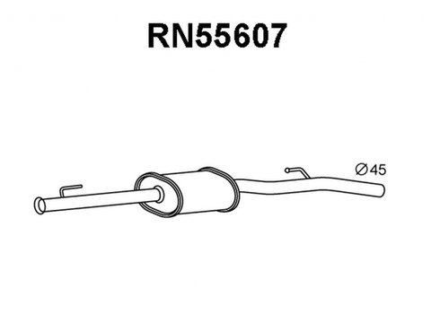Toba esapament primara RENAULT SYMBOL II LU1 2 VENEPORTE RN55607