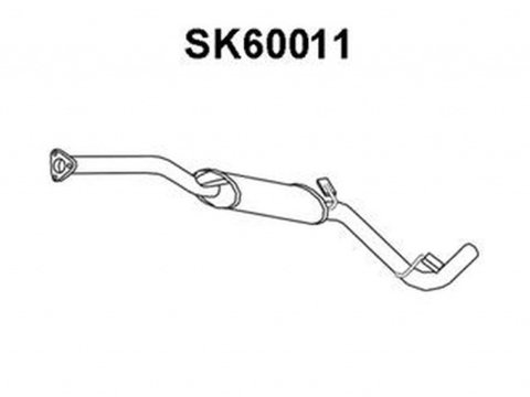 Toba esapament primara SKODA FELICIA II 6U1 VENEPORTE SK60011