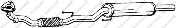 Toba esapament primara # Skoda Roomster 2006 2007 # 281 483 # BOSAL