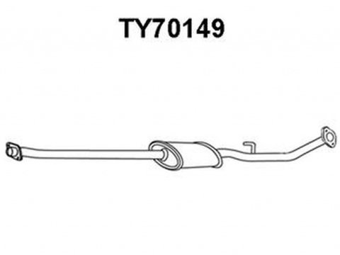 Toba esapament primara TOYOTA CELICA ST20 AT20 VENEPORTE TY70149