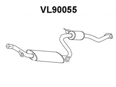 Toba esapament primara VOLVO V40 combi VW VENEPORTE VL90055