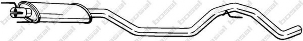 Toba esapament SAAB 9-3 YS3F BOSAL 286-111