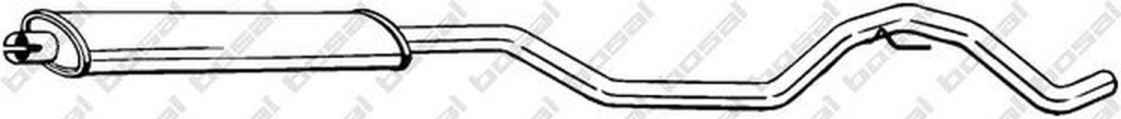 Toba esapament SAAB 9-3 YS3F BOSAL 291-003