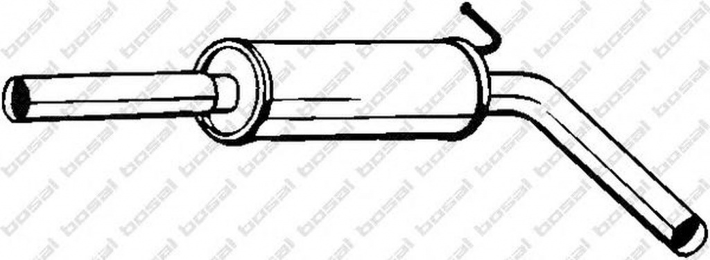 Toba esapament SKODA FABIA Combi 6Y5 BOSAL 233-633