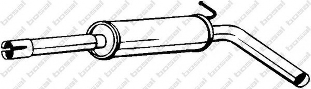 Toba esapament VW POLO 6R 6C BOSAL 220-015