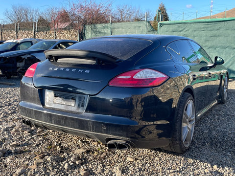 Toba finala evacuare cu clapete Porsche Panamera 4S