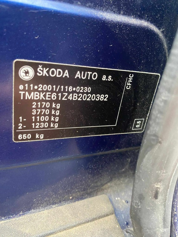 Toba intermediara Skoda Octavia 2 2011 B