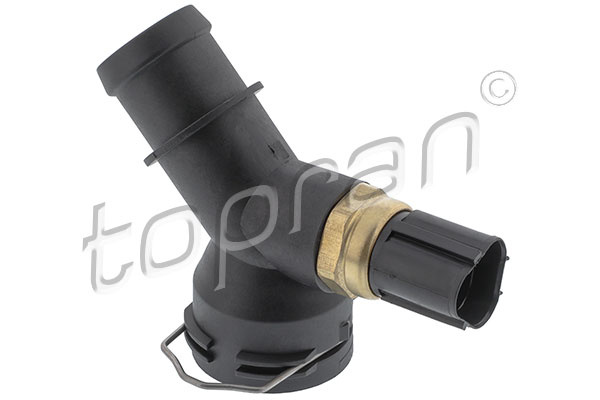 TOPRAN Flansa lichid racire 113873 montare partea de jos la masina VW TOURAN (1T1, 1T2) 2003 2004 2005 2006 2007 2008 2009 2010