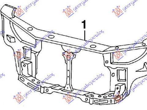 Trager - Hyundai Coupe 19997 1998 , 6410027010