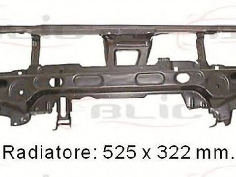 Trager panou fata SEAT IBIZA II 6K1 BLIC 6502086607208P