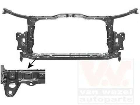 Trager panou fata TOYOTA AVENSIS combi T25 VAN WEZEL 5307668