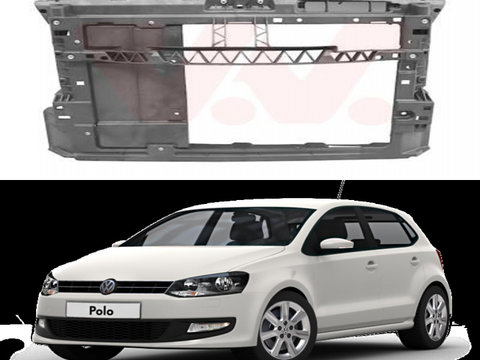 Trager Radiator Bara Fata Panou Frontal Aftermarket NOU Volkswagen VW Polo 5 6R (facelift) 2014 2015 2016 2017 2018 5829668 10-580-257