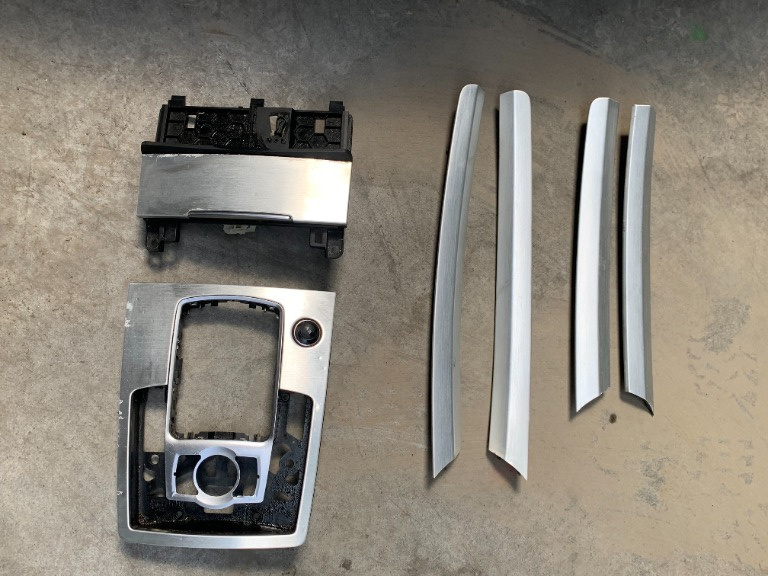 Trimuri/ornamente interioare aluminiu S Line Audi Q7 4L