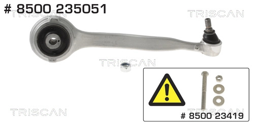 TRISCAN Brat, suspensie roata 8500235051 la masina MERCEDES-BENZ SLK (R172) 2011 2012 2013 2014 2015 2016 2017 2018 2019 2020