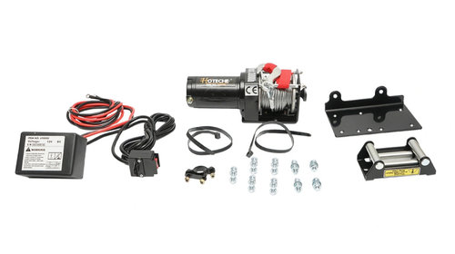 Troliu electric 12V 1360kg Motor 1KW cab