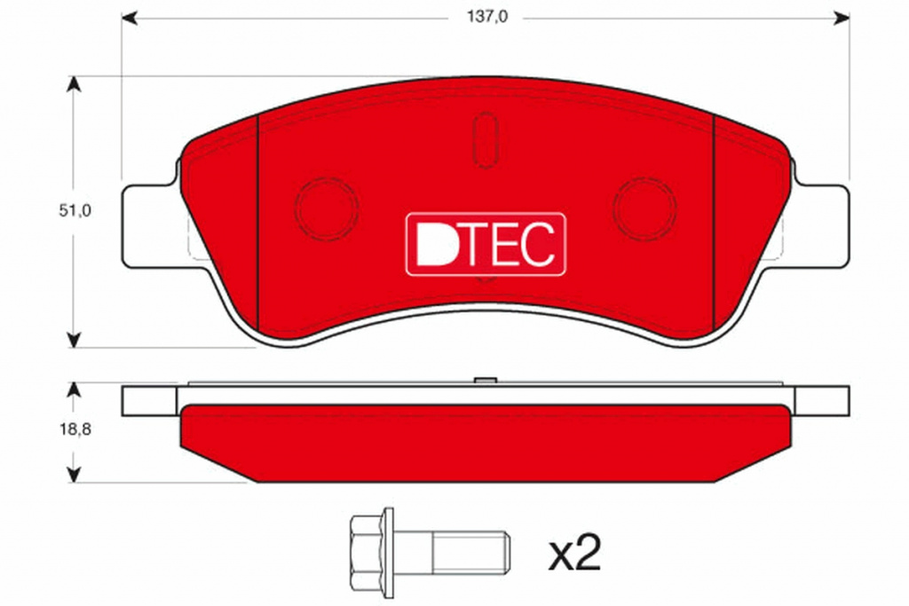 TRW set placute frana,frana disc GDB1463DTE compatibil cu CITROEN C3 I (FC_, FN_) 2002 2003 2004 2005 2006 2007 2008 2009 2010