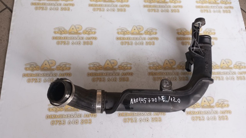 Tub intercooler SEAT Leon II Hatchback (1P1) 1.8 TFSI 160 CP cod: 1K0145770AE