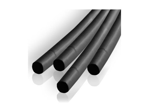 Tub negru varnis termocontractabil 10.0 mm, 100 m / rola ERK AL-TCT-2049