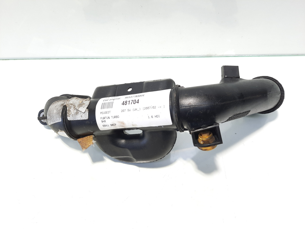 Tub turbo, cod 9653778380E, Peugeot 207 (WA), 1.6 HDI, 9HX (idi:481704)